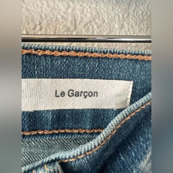 FRAME Le Garcon Denim Jeans Berkley Square Size 24 - Picture 10 of 11